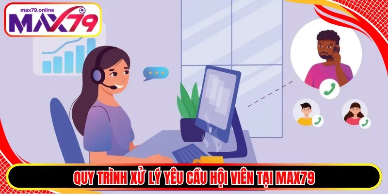 Quy trình xử lý yêu cầu hội viên tại MAX79 